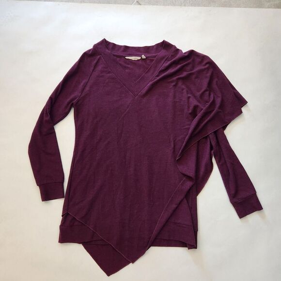 Fall Winter‎ Soft Surroundings Madeline Asymmetrical Hem Sweater Size  XS - Picture 1 of 7